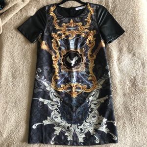 Ginger Fizz oversized T shirt mini dress